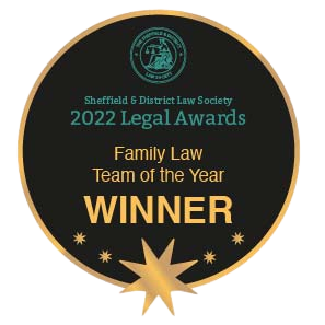 Sheffield & District Law Society 2022 Legal Awards - Family Law Team of the Year Winner