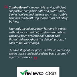 Client Reviews for Partner Sandra Russell